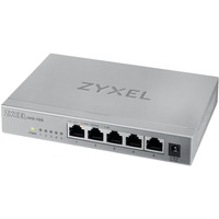 Zyxel MG-105 Non gestito 2.5G Ethernet (100/1000/2500) Acciaio Non gestito, 2.5G Ethernet (100/1000/2500), Full duplex, Montabile a parete