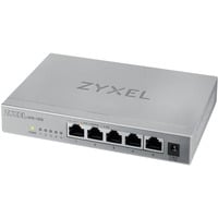Zyxel MG-105 Non gestito 2.5G Ethernet (100/1000/2500) Acciaio, Interruttore Non gestito, 2.5G Ethernet (100/1000/2500), Full duplex, Montabile a parete