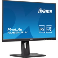 iiyama ProLite XUB2491H-B1 Monitor PC 60,5 cm (23.8") 1920 x 1080 Pixel Full HD LED Nero, Monitor LED Nero (opaco), 60,5 cm (23.8"), 1920 x 1080 Pixel, Full HD, LED, 0,5 ms, Nero