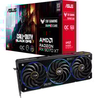ASUS Radeon RX 9070 XT TUF GAMING OC COD Black Ops 7 Edition, Scheda grafica Nero