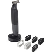 Braun Series XT5 XT5300 Rifinitore per barba e rasoio per il corpo, Rasoio per barba Nero/Argento