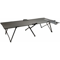 Coleman Lettino da campeggio pieghevole, acciaio grigio scuro