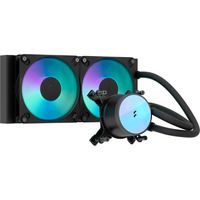 Fractal Design Radius 240 RGB Black, Raffreddamento ad acqua Nero