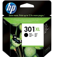 HP Cartuccia originale inchiostro nero ad alta capacità 301XL Resa elevata (XL), Inchiostro a base di pigmento, 8 ml, 430 pagine, 1 pz