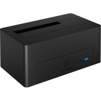 ICY BOX IB-1121-C31 USB 3.2 Gen 2 (3.1 Gen 2) Type-C Antracite, Nero, Docking station Nero, HDD, SATA, Seriale ATA II, Serial ATA III, 2.5,3.5", USB 3.2 Gen 2 (3.1 Gen 2) Type-C, Antracite, Nero, Plastica