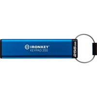 Kingston IronKey Keypad 200 256 GB blu