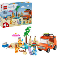 LEGO Bluey 11202 Vacanza sulla Spiaggia della Famiglia di Bluey con Macchina Giocattolo e 3 Minifigure, Regalo per Bambini 4+, Giochi di costruzione Regalo per Bambini 4+, Set da costruzione, 4 anno/i, Plastica, 133 pz, 379 g