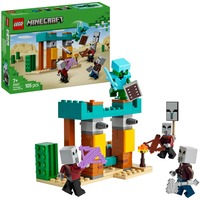 Minecraft 21267 Pattuglia nel Deserto della Bestia, Gioco di Ruolo Bambini 7+ con 4 Personaggi del Videogioco e Accessori, Giochi di costruzione