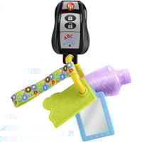Mattel Laugh & Learn HXF50 giocattolo educativo, Anello di dentizione 0,5 anno/i, Batterie richieste, LR44, Plastica, Multicolore