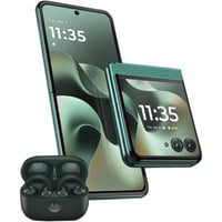 Motorola razr 70 256GB, Handy verde, Doppia camera 50MP, Display interno FHD+ 6.9" 120Hz e esterno 3.62", MediaTek Dimensity 7450X, 4800mAh, TurboPower 30W, Android 16), PANTONE Sporting Green, 17,5 cm (6.9"), 8 GB, 256 GB, 50 MP, Android 16.0, Verde scuro