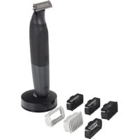 Procter & Gamble Series XT5 XT5300 Rifinitore per barba e rasoio per il corpo, Rasoio per barba Nero/Argento, Nero, Plastica, Acciaio inox, Rettangolo, 1 mm, 5 mm, Universale