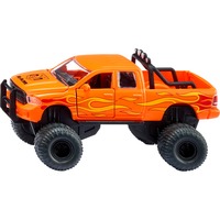 SIKU RAM1500 with balloon tyres Modello di pickup Preassemblato 1:50, Veicolo modello arancione , Modello di pickup, Preassemblato, 1:50, RAM 1500, Qualsiasi tipo, Metallo, Plastica