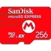 SanDisk 10016157 memoria flash 256 GB MicroSDXC, Scheda di memoria 256 GB, MicroSDXC, Rosso