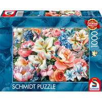 Schmidt Spiele Fiori in pastello, Puzzle 