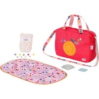 ZAPF Creation BABY born Changing Bag Pinplay, Accessori della bambola BABY born Changing Bag Pinplay, Borsa per pannolini per bambola, 3 anno/i