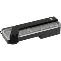 Alphacool Core 2x Serbatoio Piatto DDCzero 200, Serbatoio di espansione Nero/trasparente