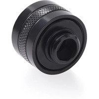 Alphacool Eiszapfen PRO raccordo per tubo rigido 16mm G1/4 - Deep Black, Connessione Nero