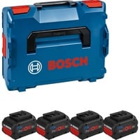Bosch 1 600 A02 A2U batteria e caricabatteria per utensili elettrici blu/Nero, Batteria, Ioni di Litio, 5,5 Ah, 18 V, Bosch, Nero, Blu, Rosso