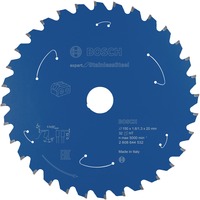 Bosch 2 608 644 532 lama circolare 15 cm 1 pz, Lama per sega Acciaio inox, 15 cm, 2 cm, 1,3 mm, 5000 Giri/min, 1,6 mm