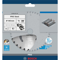 Bosch 2 608 837 747 lama circolare 14 cm 1 pz, Lama per sega Metallo, 14 cm, 2 cm, 1,2 mm, 5400 Giri/min, 1,6 mm