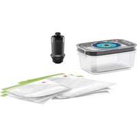 MSZV6FS1 recipiente per cibo Rettangolare Set 1 L Nero, Verde, Grigio, Trasparente, Contenitore MSZV6FS1 recipiente per cibo Rettangolare Set 1 L Nero, Verde, Grigio, Trasparente, Contenitore