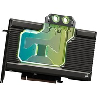 Corsair Hydro X Series XG7 RGB 40-SERIES GPU Blocco d'acqua (4080 FE), Raffreddamento ad acqua Nero