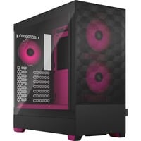 Fractal Design Pop Air Tower Nero, Magenta, Chassis Tower Nero/Magenta, Tower, PC, Nero, Magenta, ATX, micro ATX, Mini-ITX, Acciaio, Vetro temperato, Multi