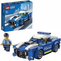 LEGO City Auto della Polizia, Giochi di costruzione Set da costruzione, 5 anno/i, Plastica, 94 pz, 135 g