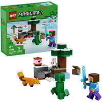 LEGO Minecraft Avventure di Steve nella Taiga, Giochi di costruzione 