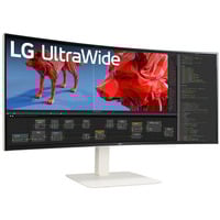 LG 38BR85QC-W Monitor PC 96,5 cm (38") 3840 x 1600 Pixel UltraWide Quad HD+ LCD Bianco, Monitor LED bianco, 96,5 cm (38"), 3840 x 1600 Pixel, UltraWide Quad HD+, LCD, 1 ms, Bianco