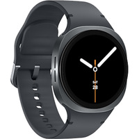 SAMSUNG Galaxy Watch 8 3,3 cm (1.3") AMOLED 40 mm Digitale 438 x 438 Pixel Touch screen Grafite Wi-Fi GPS (satellitare), Smartwatch grigio scuro, 3,3 cm (1.3"), AMOLED, Touch screen, 32 GB, GPS (satellitare), 30 g