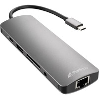 USB 3.0 Type C Combo Adapter scheda di interfaccia e adattatore HDMI, RJ-45, USB 3.2 Gen 1 (3.1 Gen 1)
