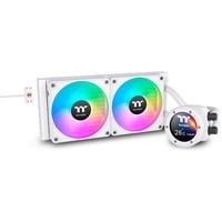 Thermaltake TH280 V2 Ultra EX ARGB Sync All-In-One Liquid Cooler - Snow Edition, Raffreddamento ad acqua bianco
