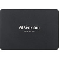 Verbatim Vi550 S3 4 TB 2.5" Serial ATA III 3D NAND, Disco a stato solido Nero, 4 TB, 2.5", 510 MB/s, 6 Gbit/s