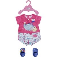 ZAPF Creation Bath Pyjamas with Shoes, Accessori della bambola BABY born Bath Pyjamas with Shoes, Set di vestiti per bambola, 3 anno/i, 182,5 g