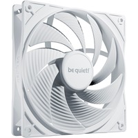 be quiet! Pure Wings 3 140mm PWM high-speed White Case per computer Ventilatore 14 cm Bianco 1 pz, Ventola bianco, Ventilatore, 14 cm, 1800 Giri/min, 122,6 m³/h, Bianco