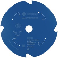Bosch 2 608 644 555 lama circolare 16,5 cm 1 pz, Lama per sega 16,5 cm, 2 cm, 8500 Giri/min, TCG (Triple Chip Grind), 10°, 10°