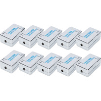 Digitus Modulo di collegamento CAT 6 per cavi a coppie intrecciate - 10 pz, Adattatore 