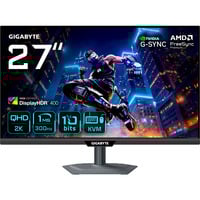 GIGABYTE M27Q3 Monitor Gaming 27" QHD - 2560 x 1440, 300Hz, 1ms, 400 cd/m², FreeSync Premium, Display HDR400, HDMI 2.0, Displayport 1.4, Monitor di gioco Nero, 300Hz, 1ms, 400 cd/m², FreeSync Premium, Display HDR400, HDMI 2.0, Displayport 1.4, 68,6 cm (27"), 2560 x 1440 Pixel, Quad HD, LED, 1 ms, Nero