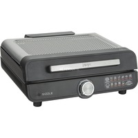 Ninja Sizzle piastra elettrica per griglia e plancha GR101EU, Padella elettrica Nero