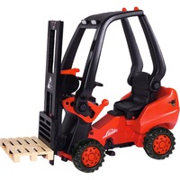 BIG Linde Forklift Carrello elevatore cavalcabile Nero/Rosso, 3 anno/i, Nero, Rosso