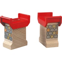 BRIO 7312350332544 Ricambio, Ferrovia marrone/Rosso, Ricambio, Ragazzo/Ragazza, 3 anno/i, Rosso
