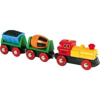 BRIO 7312350333190 Treni giocattolo Ragazzo/Ragazza, 3 anno/i, Mini Stilo AAA, Multicolore