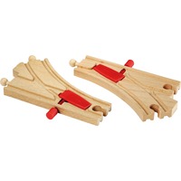 BRIO 7312350333442 Traccia, Ferrovia legno/Rosso, Traccia, Ragazzo/Ragazza, 3 anno/i, Rosso