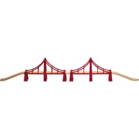 BRIO 7312350336832 Traccia, Ferrovia rosso/marrone, Traccia, Ragazzo/Ragazza, 3 anno/i, Rosso