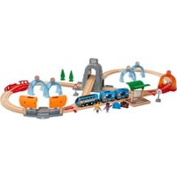BRIO 7312350339727 pista giocattolo Plastica, Legno, Ferrovia Ragazzo/Ragazza, 3 anno/i, Veicolo incluso, Mini Stilo AAA, Plastica, Legno, Multicolore