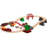BRIO 7312350339840 pista giocattolo Plastica, Legno, Ferrovia Ragazzo/Ragazza, 3 anno/i, Veicolo incluso, Stilo AA, Plastica, Legno, Multicolore