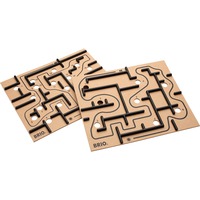 BRIO Labyrinth Boards, Gioco di abilità marrone/Nero, Labyrinth Boards, Nero