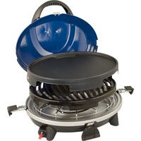 2000008369 barbecue per l''aperto e bistecchiera Grill Da tavolo Gas Nero, Blu, Grigio 1500 W