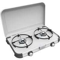 Campingaz 2000035520 stufa da campeggio Fornello in latta, Fornello a gas grigio, Fornello in latta, 2 Fornello(i), Ripiegabile, 3,5 kg